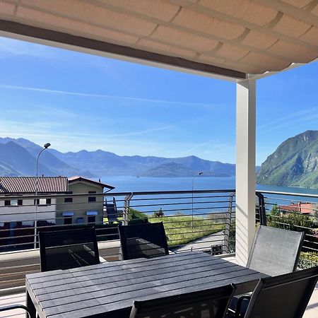 Costa Blu - Terrace Overlooking The Lake & Pool Riva di Solto Exterior foto